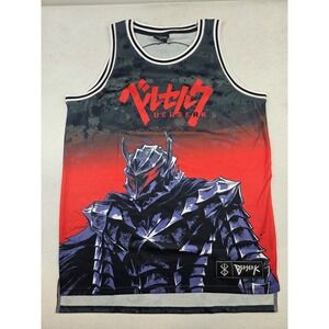 Atsuko Berserk Anime Manga Muscular  Basketball Jersey Comics Mens Size M